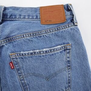 Levi's 501 '90s Straight Leg Jeans Blue Sleeveless Womens 32x26
